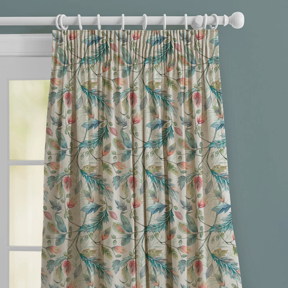 Danbury Printed Made to Measure Curtains Pomegranate