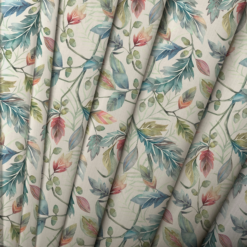 Danbury Printed Made to Measure Curtains Pomegranate