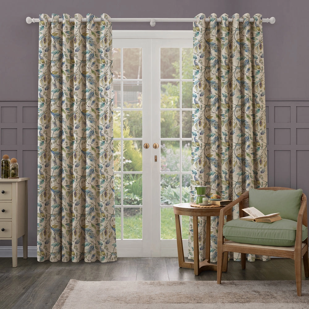 Danbury Printed Made to Measure Curtains Skylark