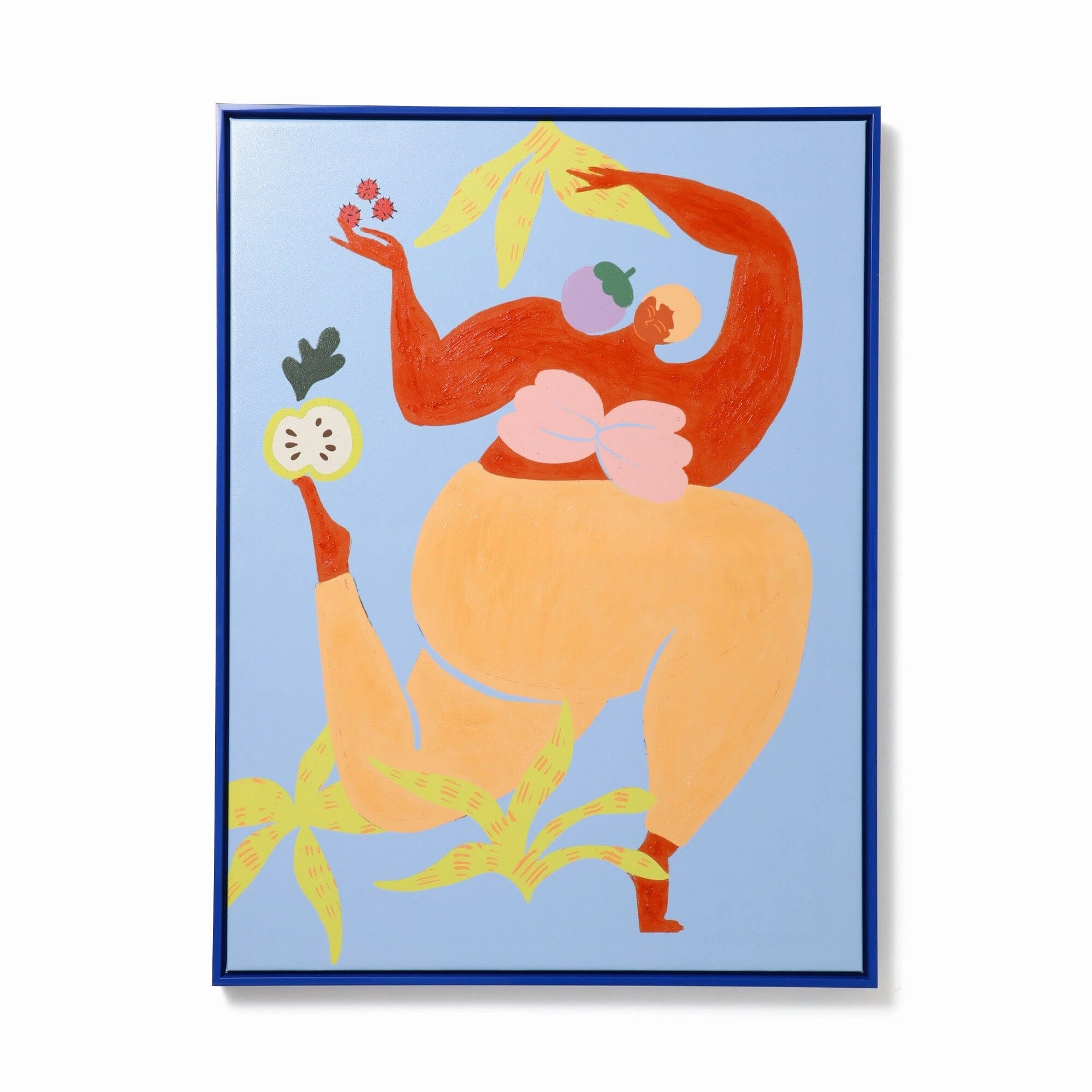 Dancing Woman Art Board framed wall decor