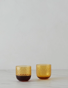 Dapple Tumbler (Set of 2) by LSA International decorative tabletop item