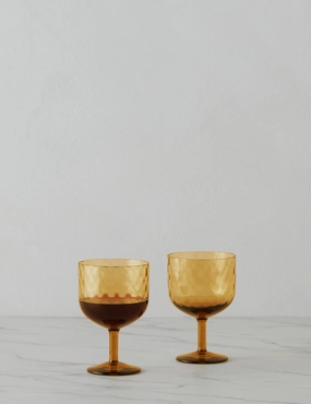 Dapple Wine Glass by LSA International decorative tabletop item