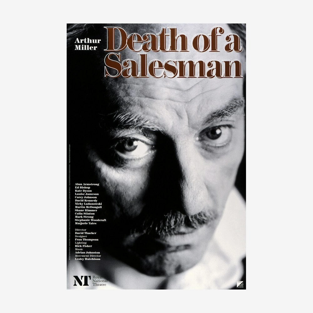 Death of a Salesman 1996 Print aesthetic poster wallpaper