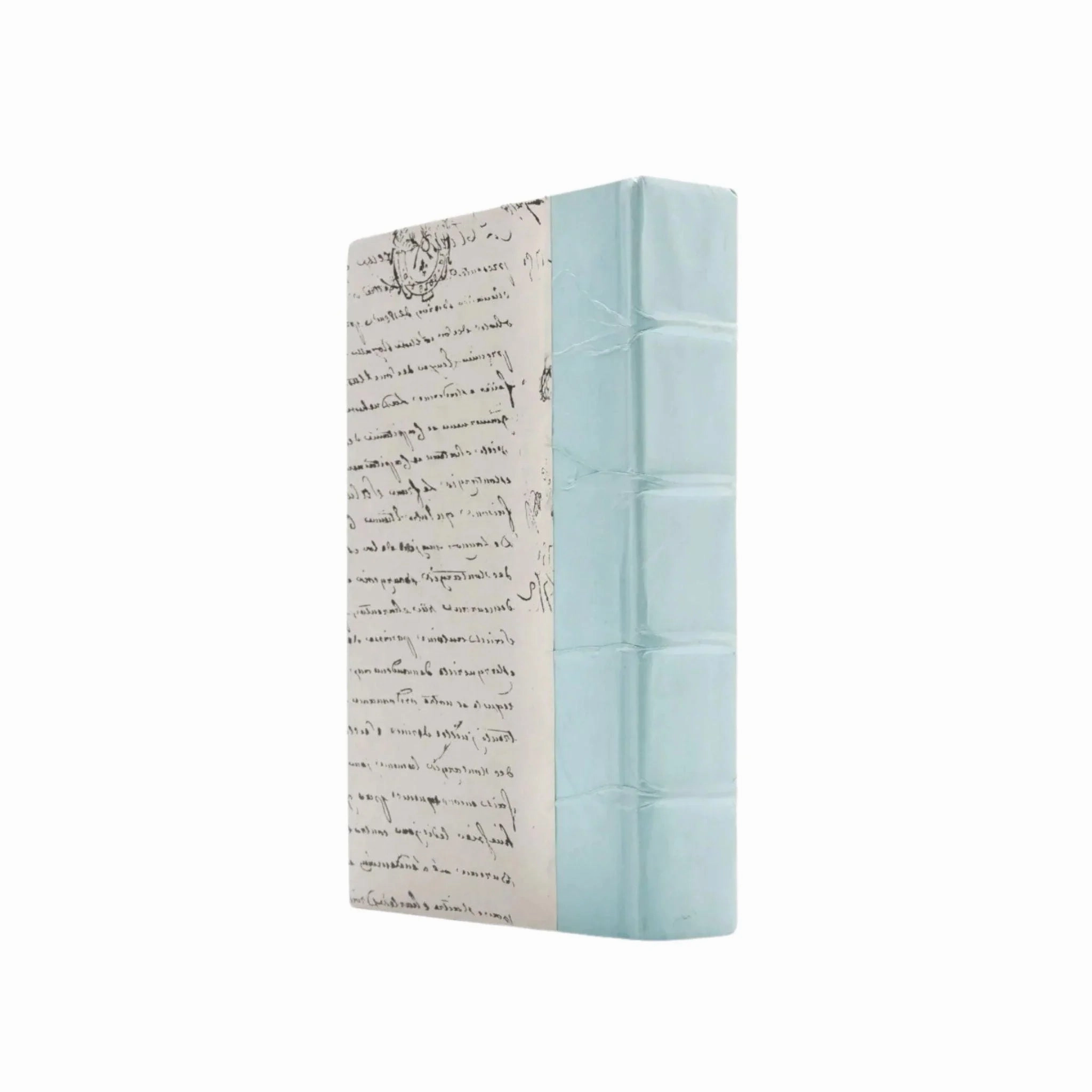 Decorative Book in Pool Blue home display ornament