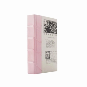 Decorative Books in Blossom Pink home display ornament