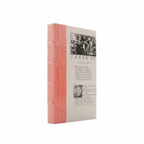 Decorative Books in Papaya Orange home display ornament