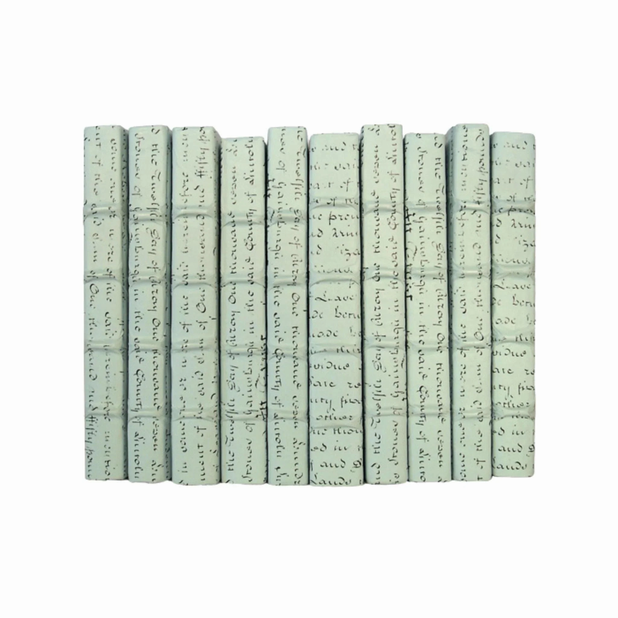 Decorative Books in Sky Script home display ornament