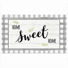 Decorative Floor Mat - Home Sweet Home  18 x 30 modern fashion carpet