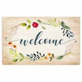 Decorative Floor Mat - Welcome  18 x 30 modern fashion carpet