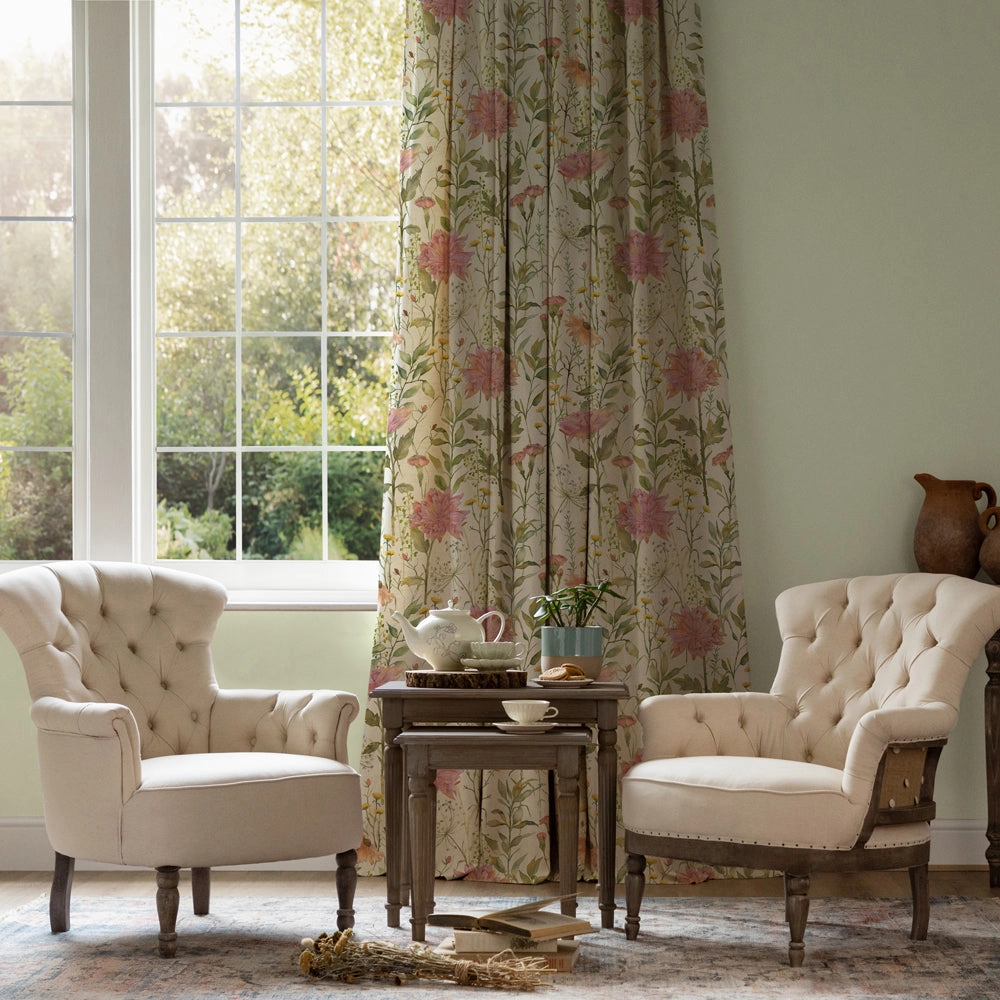 Delamere Printed Cotton Fabric (By The Metre) Blossom