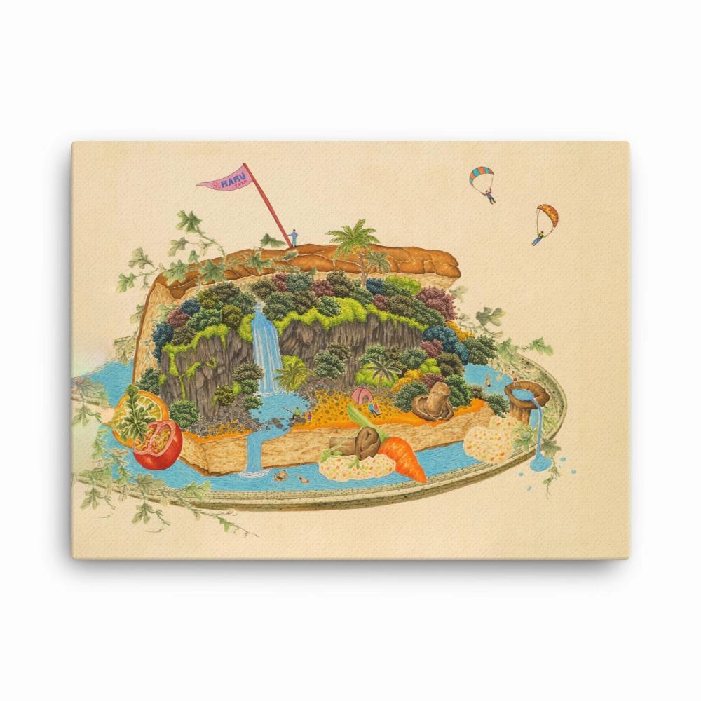 delicious landscape 7 - canvas canvas mural art