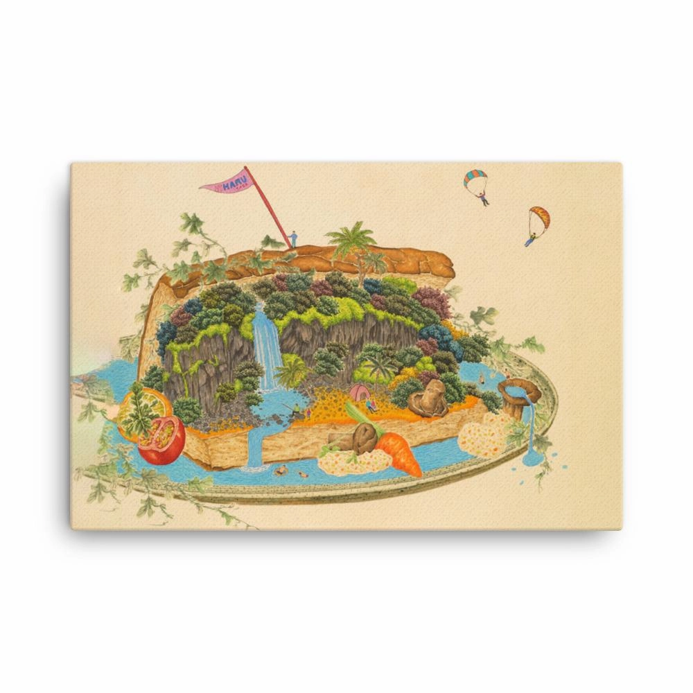 delicious landscape 7 - canvas