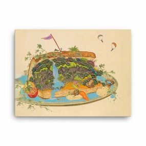 delicious landscape 7 - canvas canvas mural art