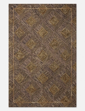 Dema Hand-Tufted Wool Rug trendy fashion rug