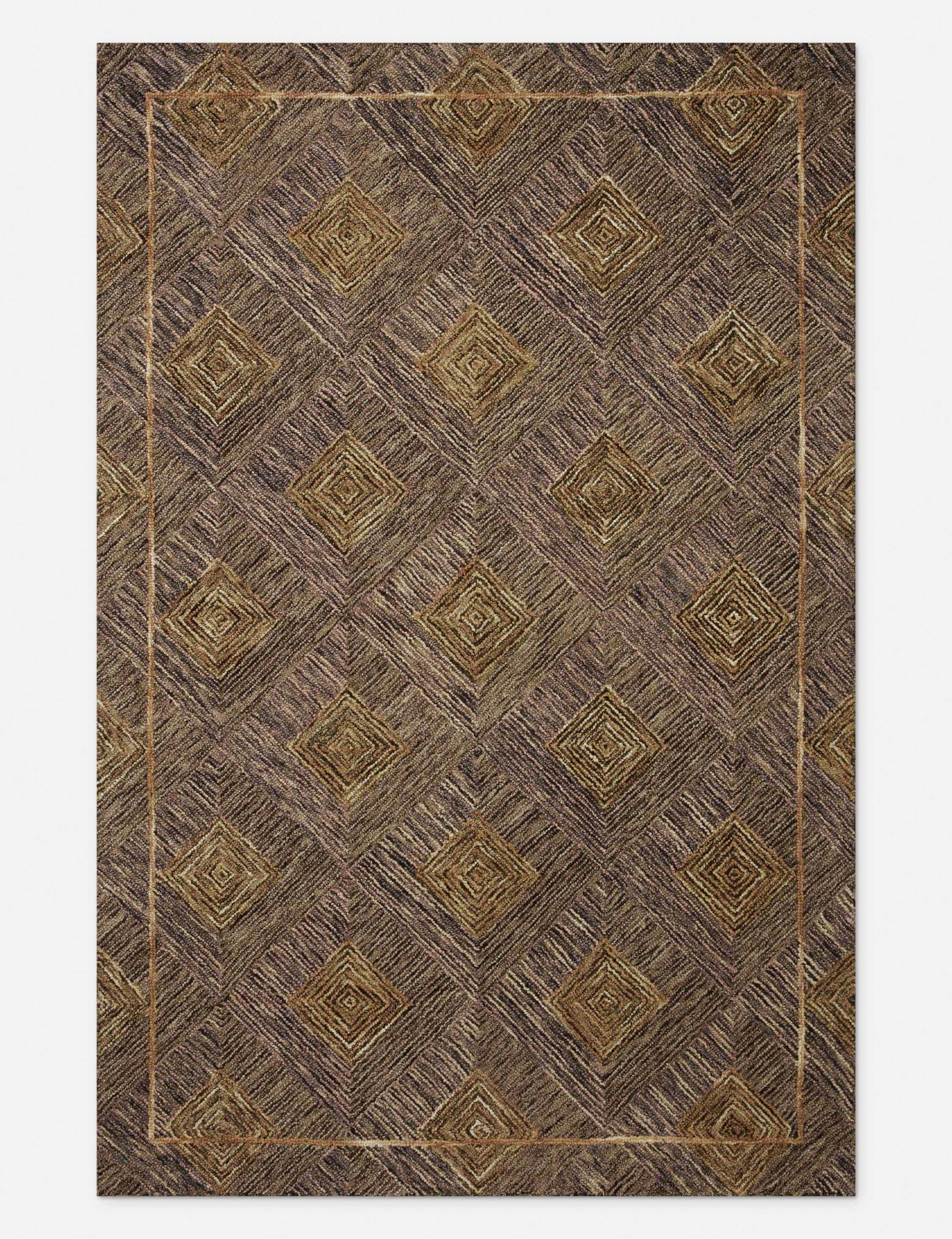 Dema Hand-Tufted Wool Rug trendy fashion rug