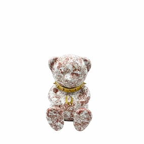 DIOR  BROWN TEDDY BEAR dreamcatcher wall hanging