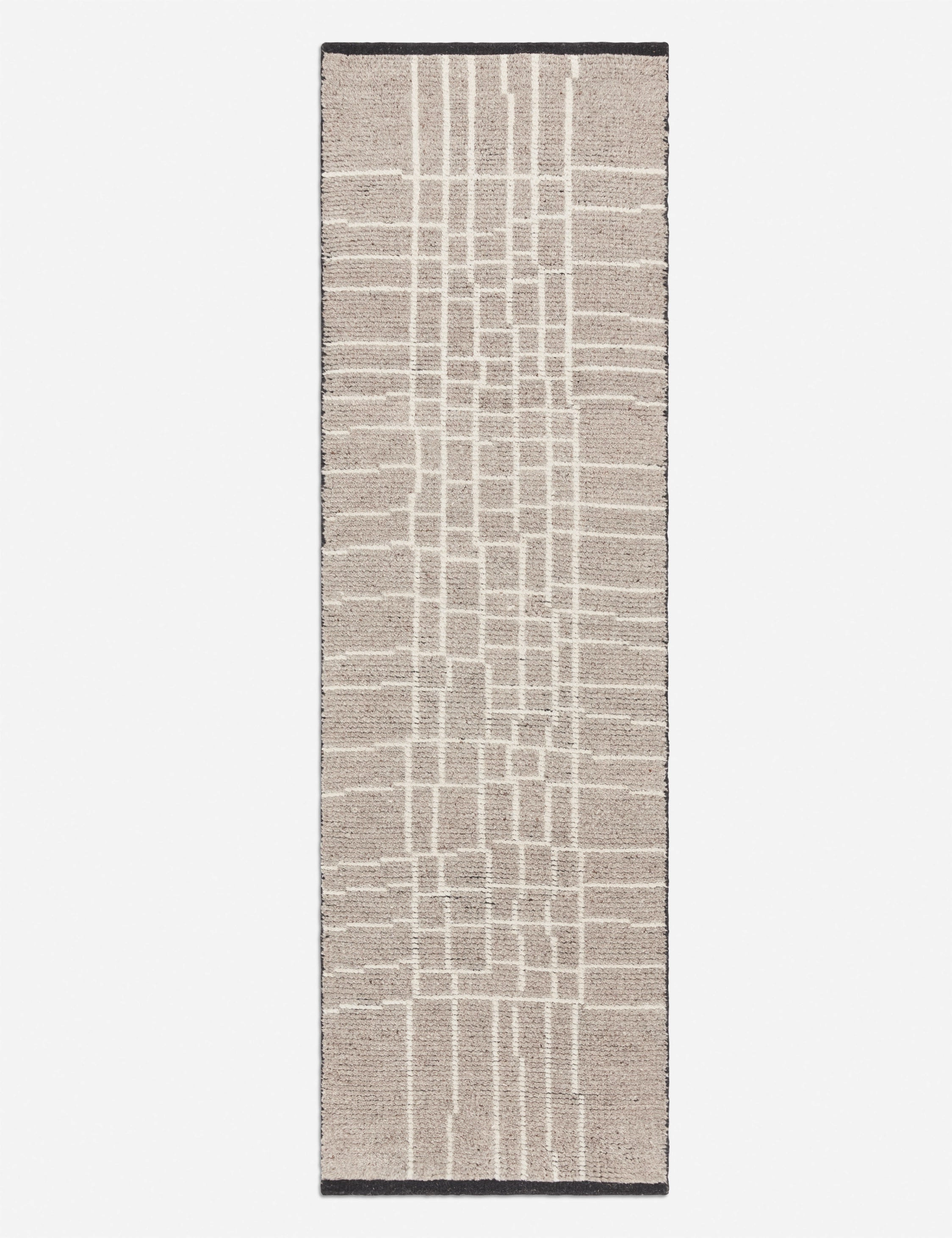 Diora Moroccan-Style Hand-Knotted Wool Rug