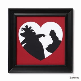 Disney Villains Night Queen Of Hearts Art Small framed wall decor