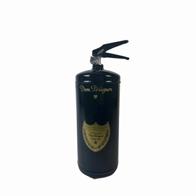 DOM PRIGNON GOLD EXTINGUISHER dreamcatcher wall hanging