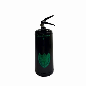 DOM PRIGNON GREEN EXTINGUISHER dreamcatcher wall hanging