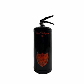 DOM PRIGNON RED EXTINGUISHER dreamcatcher wall hanging
