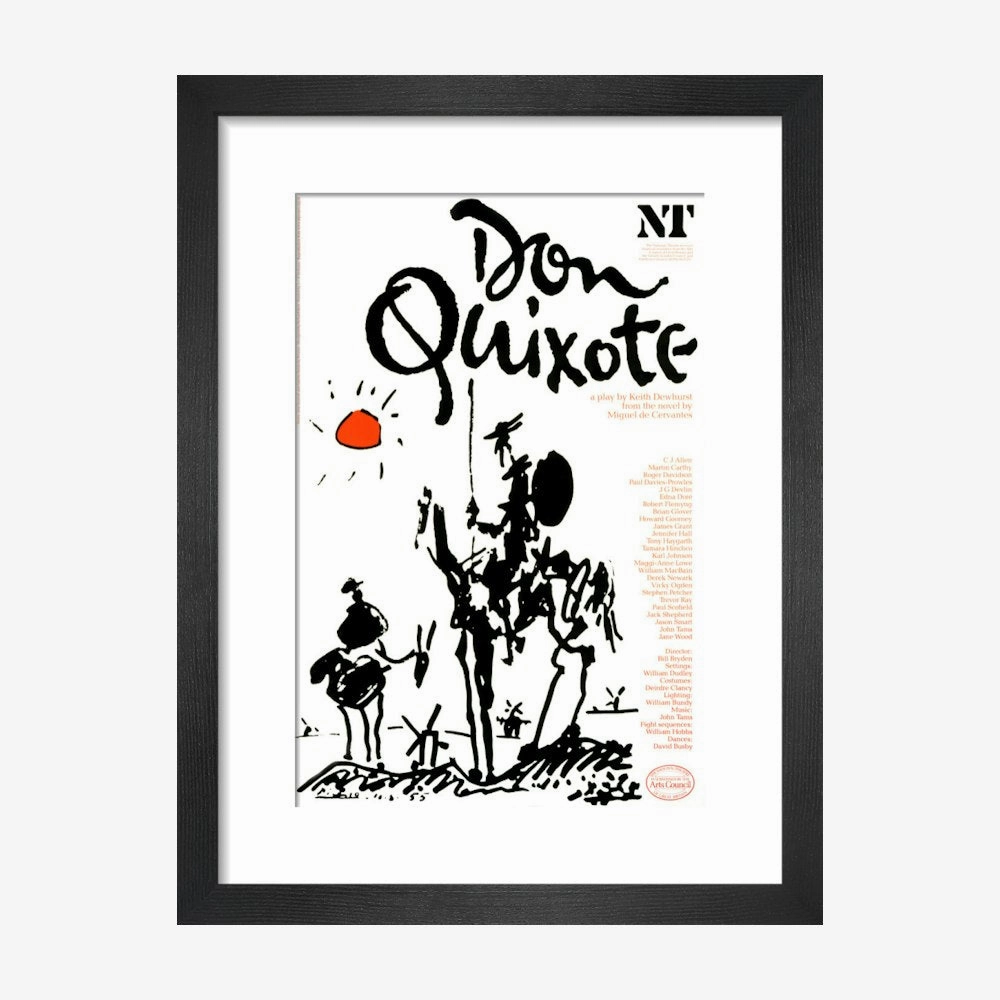 Don Quixote 1982 Print
