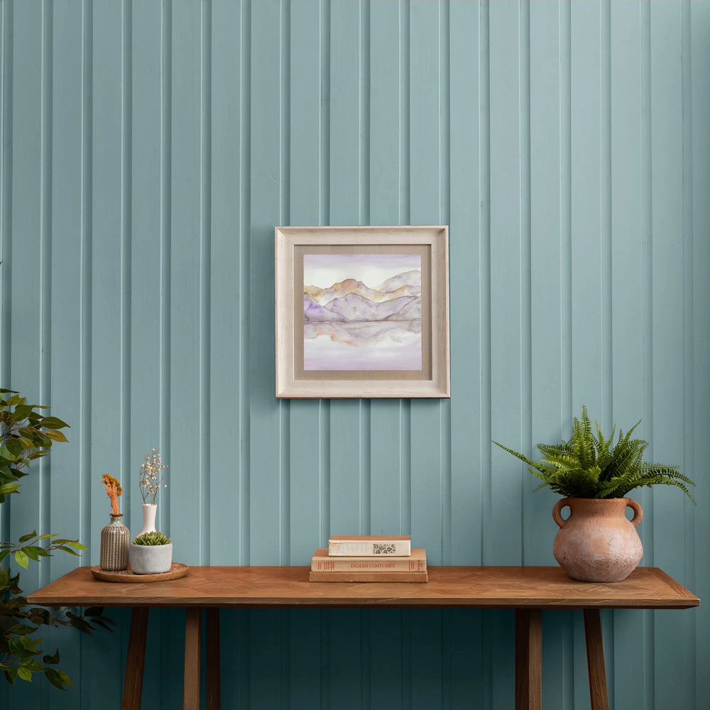 Dorian Framed Print Birch/Heather