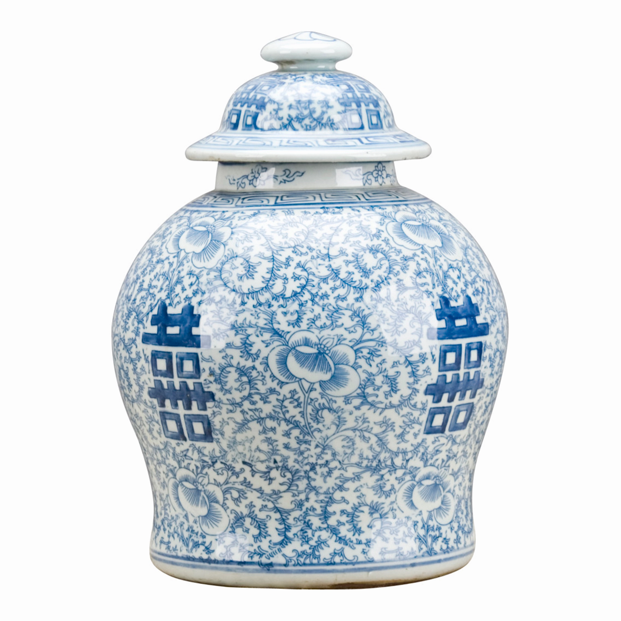 Double Happiness Ginger Jar home display ornament