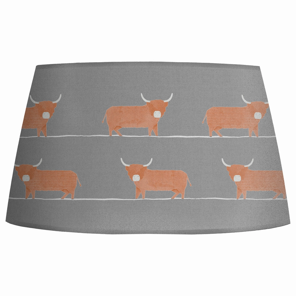 Dougal Quintus Taper Lamp Shade Granite