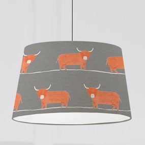Dougal Quintus Taper Lamp Shade Granite patterned fashion rug  
