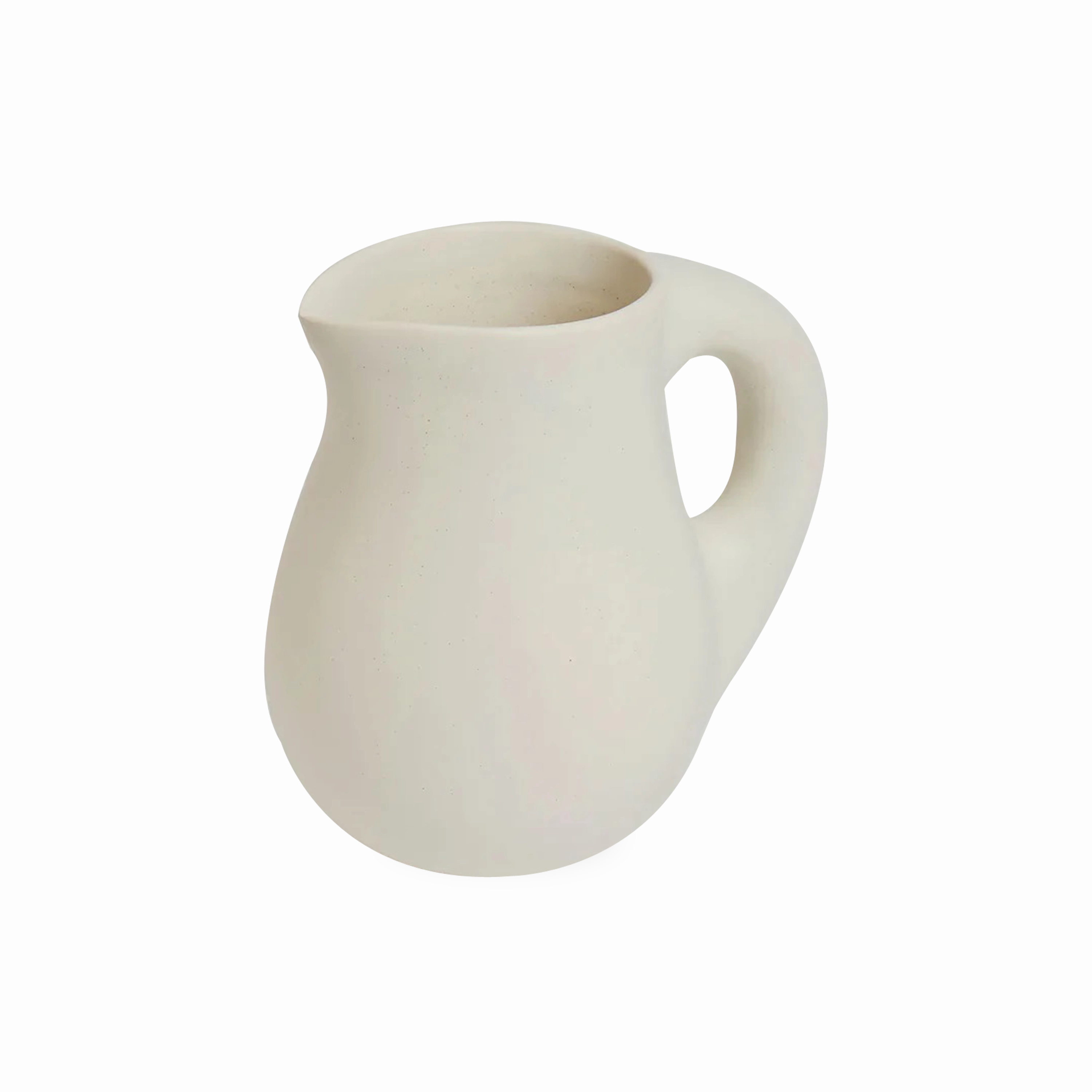 Dough Stoneware Pitcher