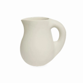 Dough Stoneware Pitcher elegant wall decor
