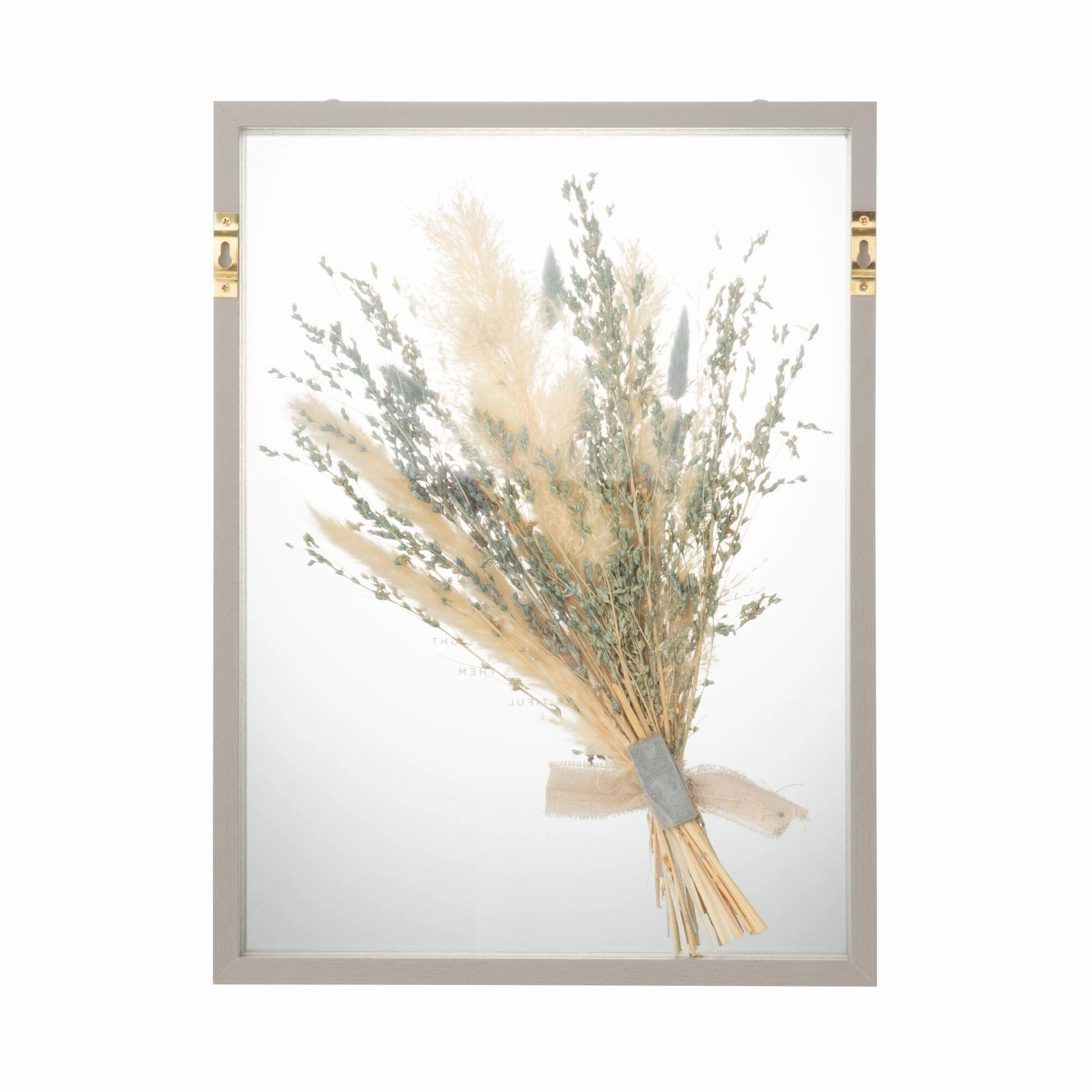 Dried Flower Art Board Blue