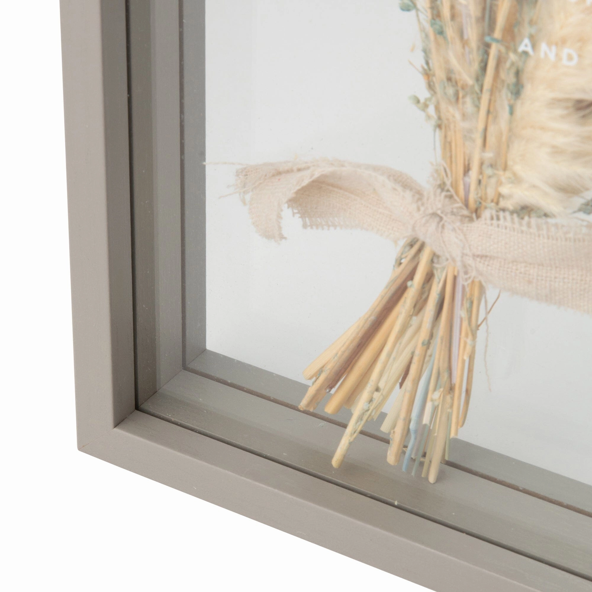Dried Flower Art Board Blue