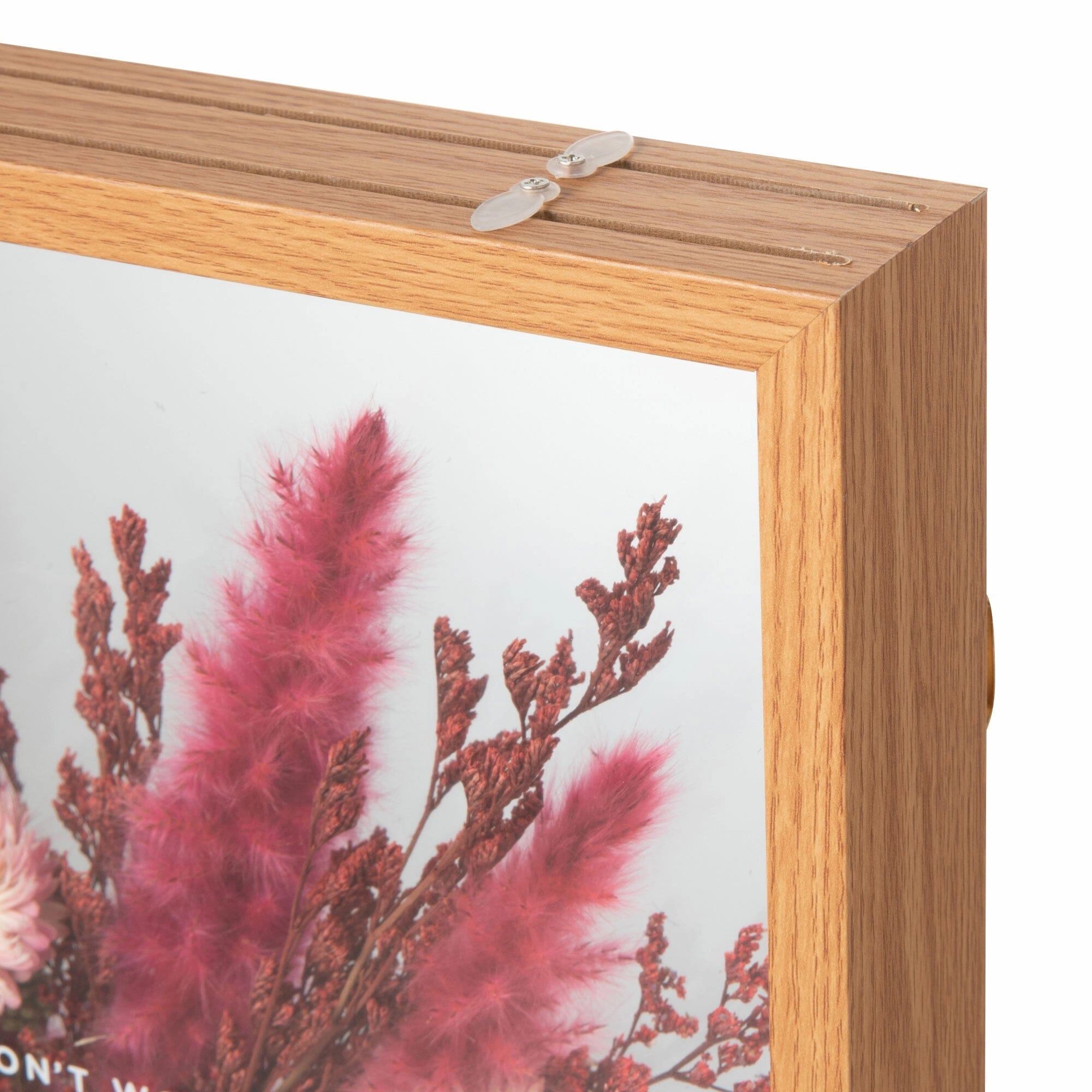 Dried Flower Art Board Pink