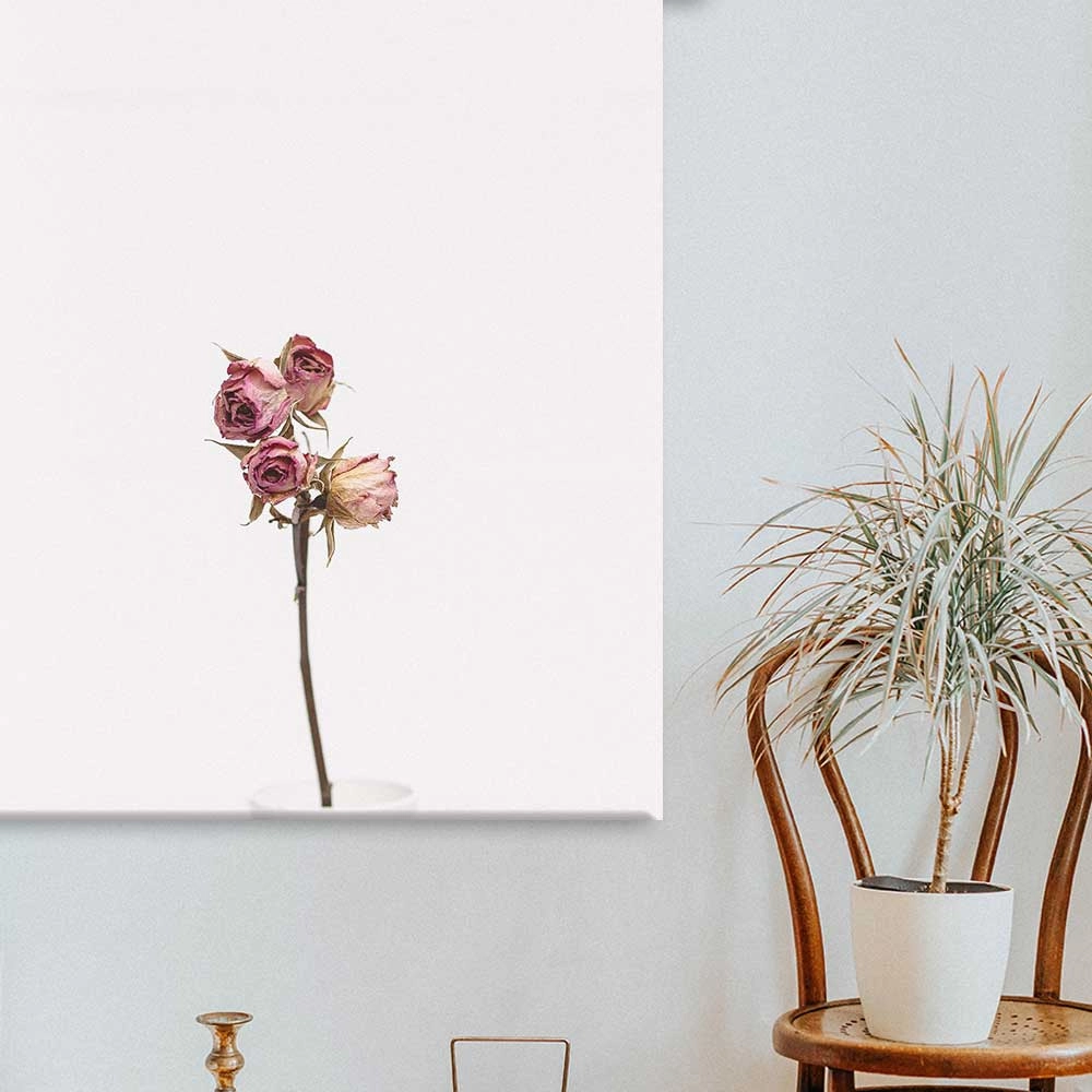 Dry roses - canvas