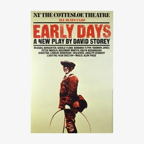 Early Days 1980 Print aesthetic poster wallpaper
