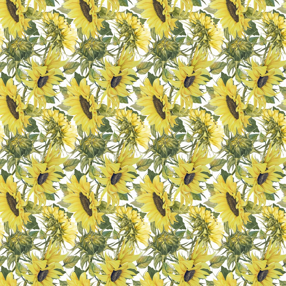 Easton Printed Cotton Fabric (By The Metre) Fern