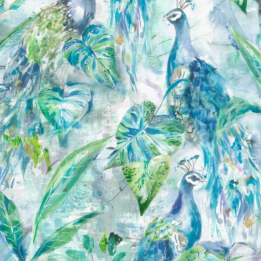 Ebba Printed Made to Measure Curtains Sage