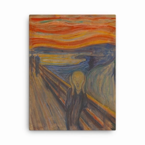 Edvard Munch, The Scream - Leinwand canvas mural art