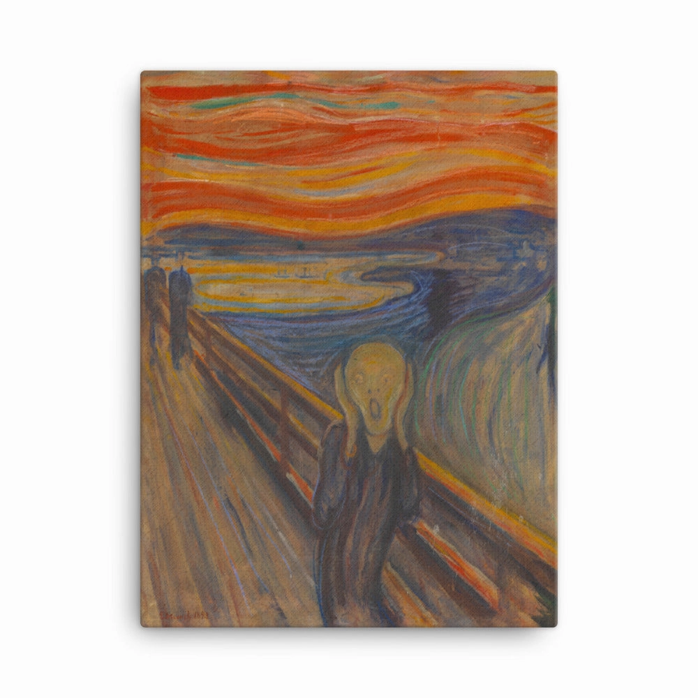 Edvard Munch, The Scream - Leinwand canvas mural art