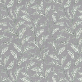 Eildon Printed Cotton Fabric (By The Metre) Stone elegant table cloth  