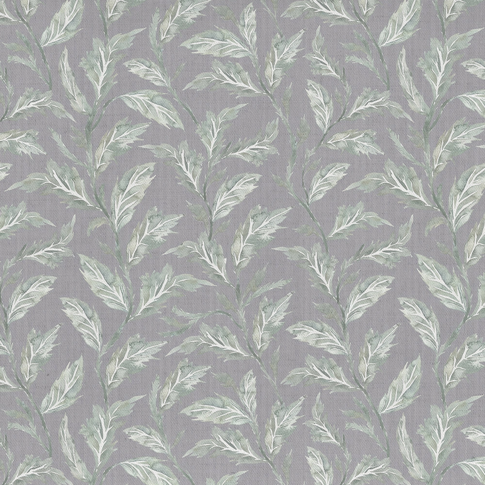 Eildon Printed Cotton Fabric (By The Metre) Stone elegant table cloth  