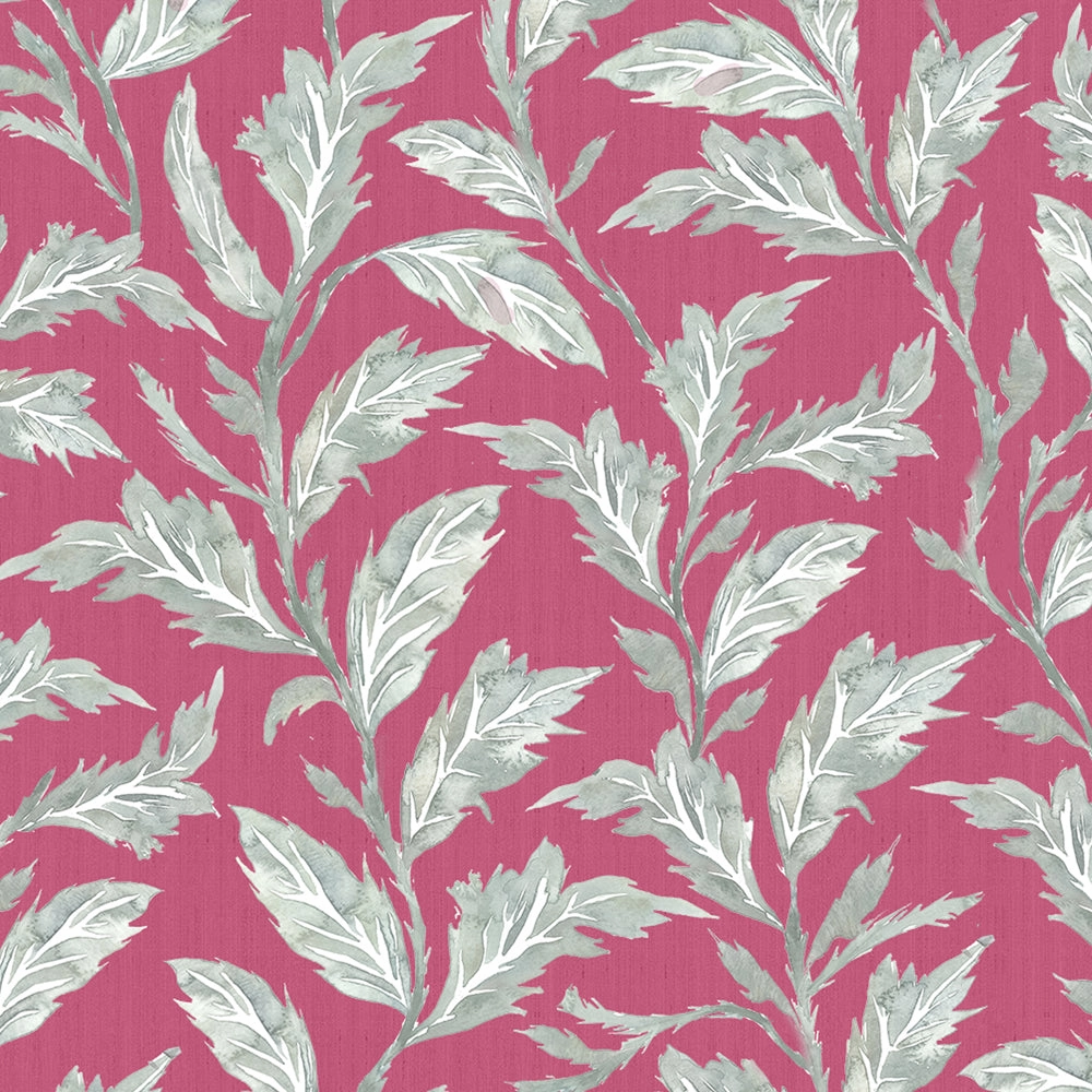 Eildon Printed Made to Measure Curtains Fuchsia