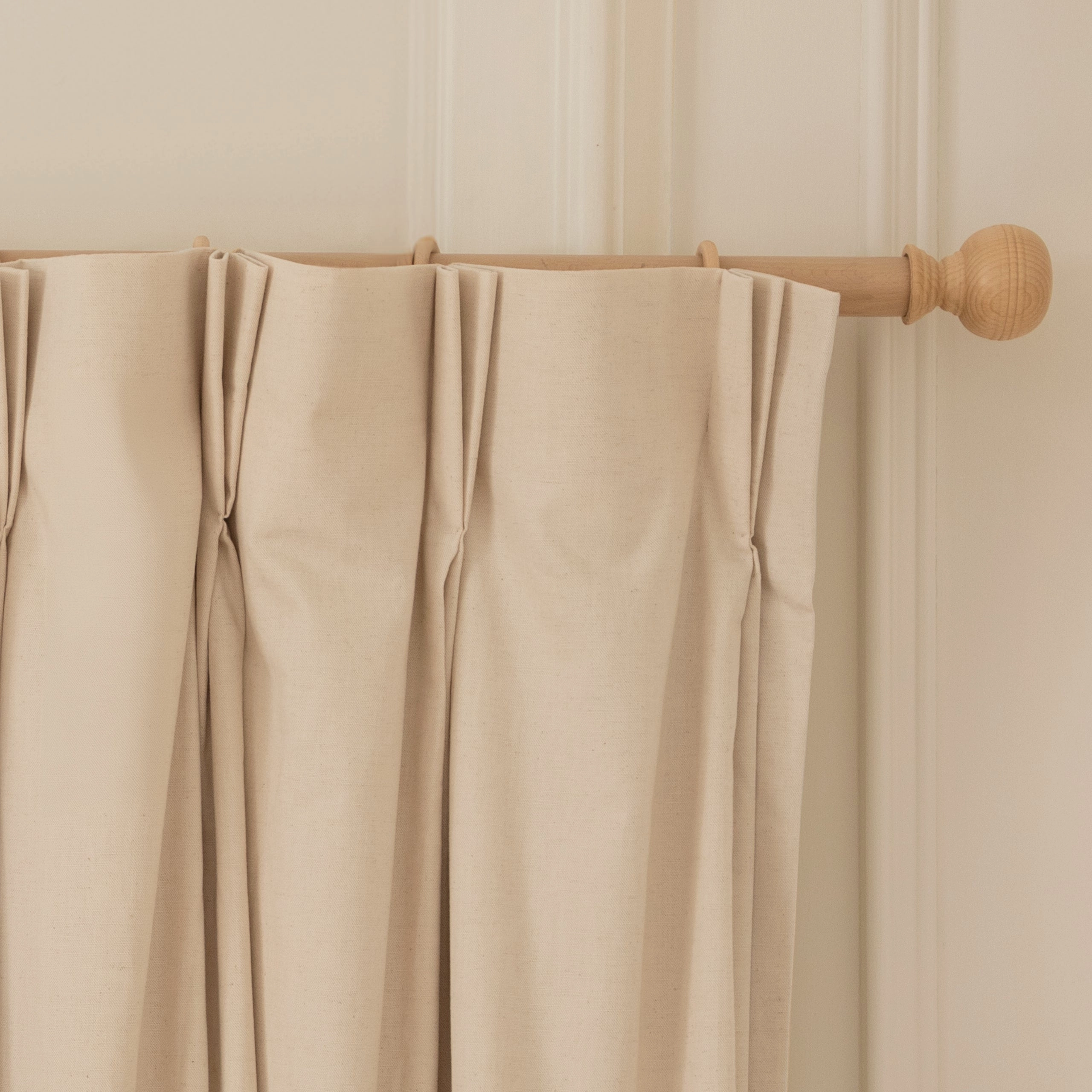 Eildon Printed Made to Measure Curtains Rust