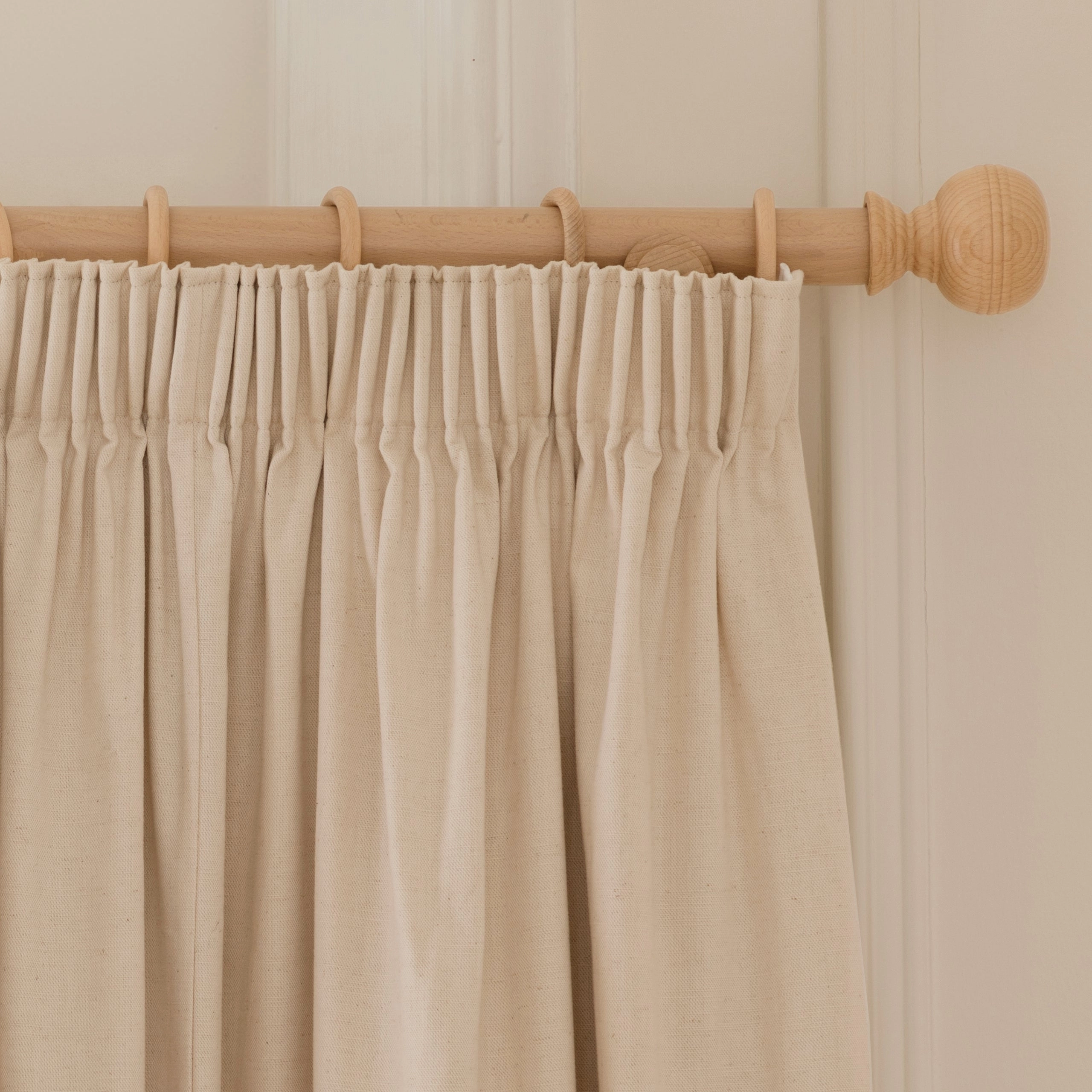 Eildon Printed Made to Measure Curtains Rust