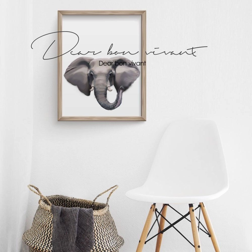Elephant - canvas