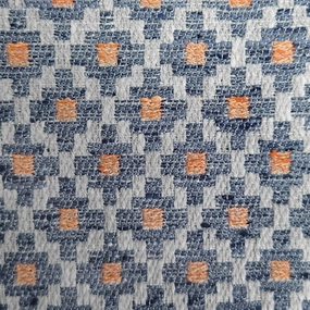 Elmore Woven Jacquard Fabric (By The Metre) Cornflower elegant table cloth  