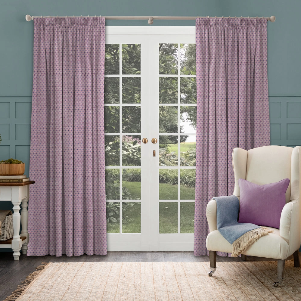 Elmore Woven Jacquard Fabric (By The Metre) Heather