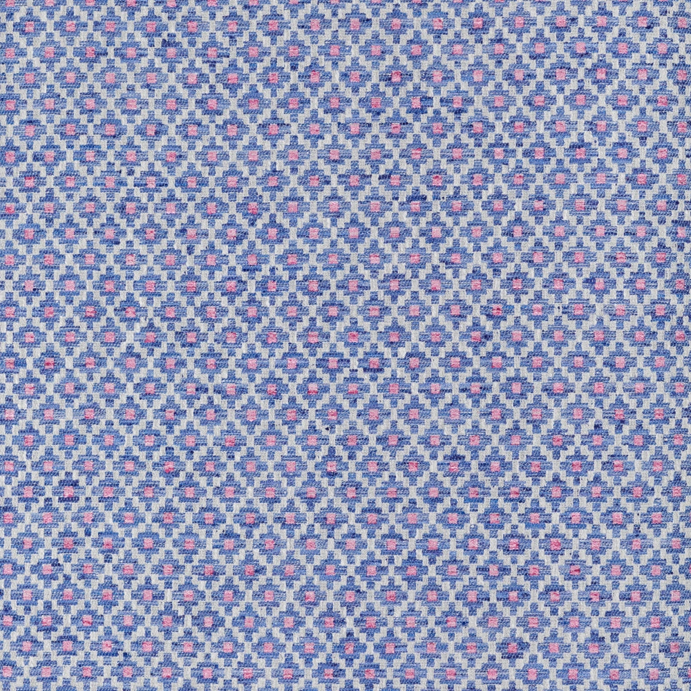 Elmore Woven Jacquard Fabric (By The Metre) Indigo